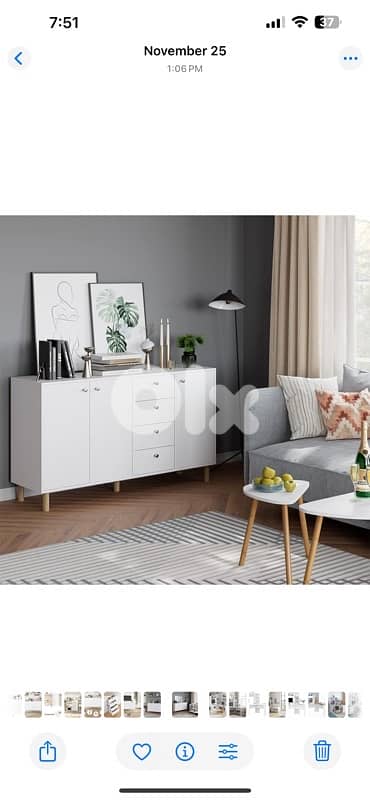 sideboard coffee station IKEA 6
