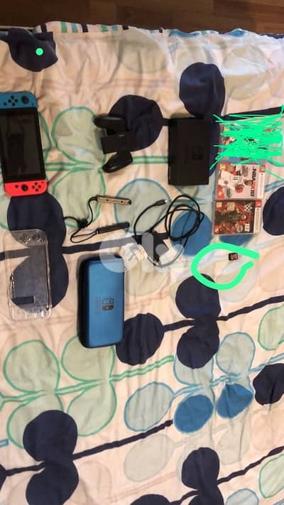 nintendo switch like new barely touched it