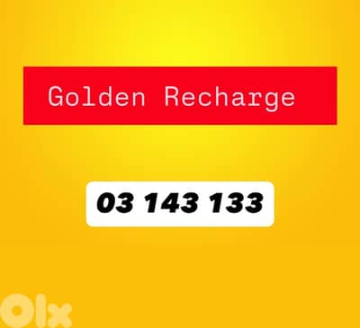 golden recharge 03 143 133 “ super hot price “