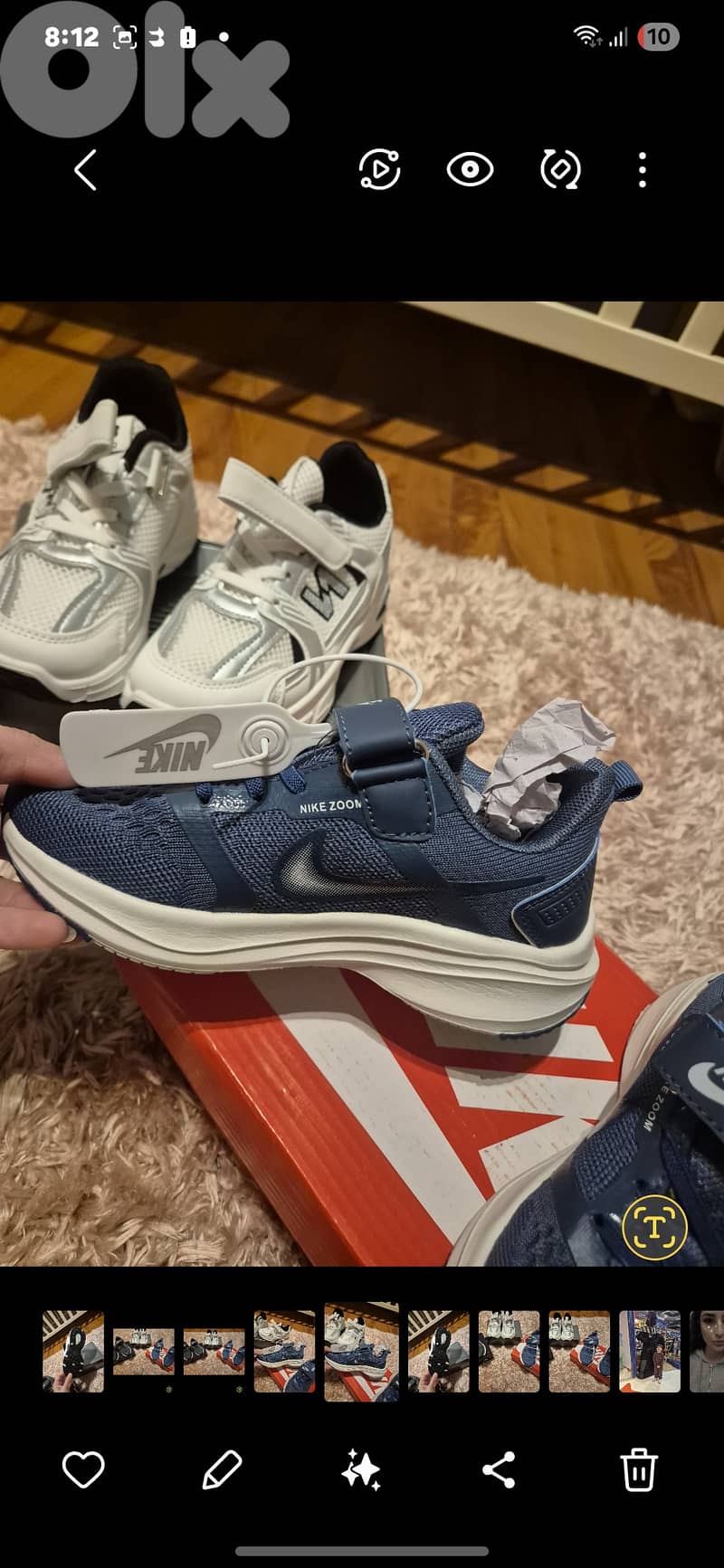 3 boy trainer size 31 new Nike and new balance 2