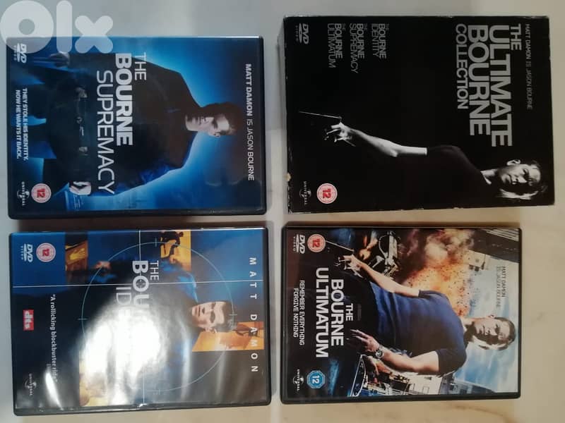 Ultimate Bourn collection 3 DVDs box set 3