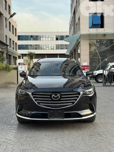 Mazda CX-9 2016 black black grand touring