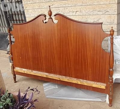 سرير خشب موغانو قياس 195-180