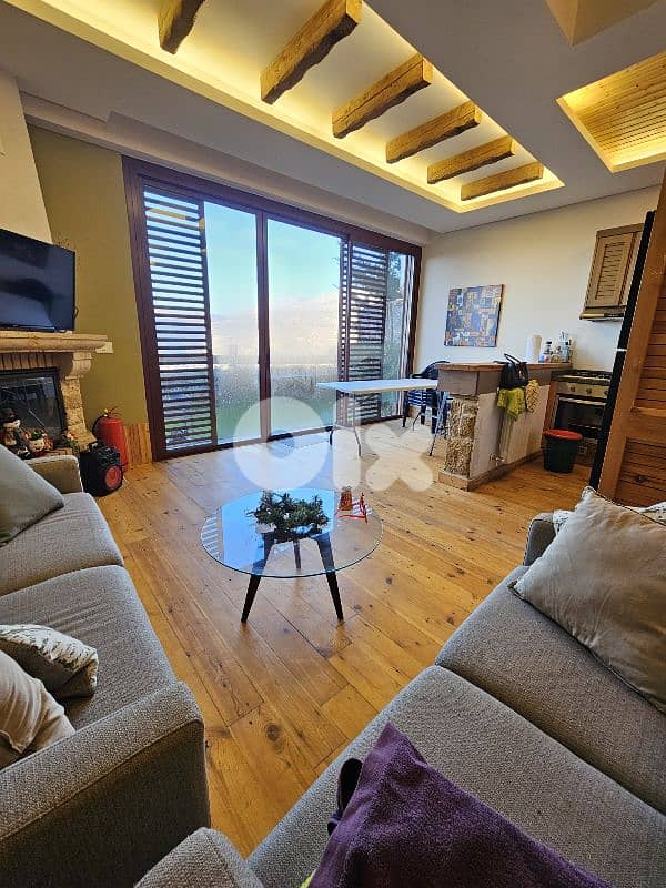 Faqra luxurious and modern duplex with garden 2