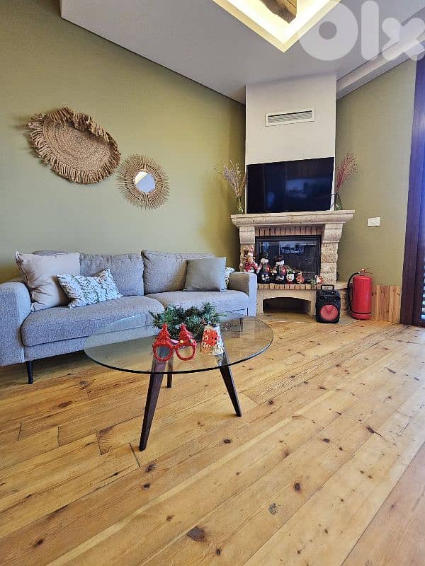 Faqra luxurious and modern duplex with garden 3