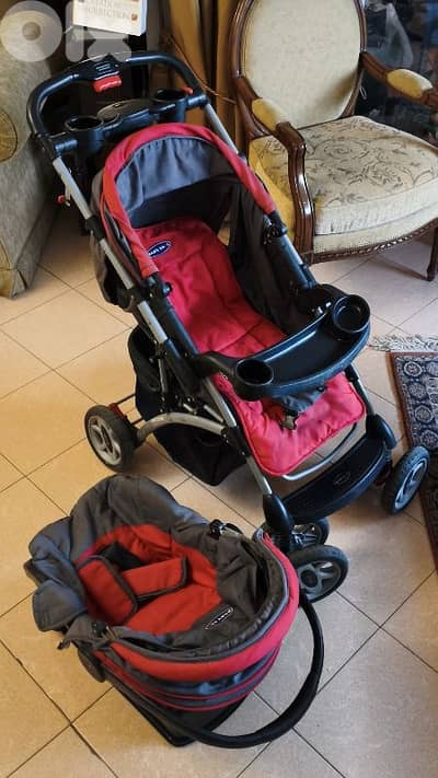 stroller with car seat