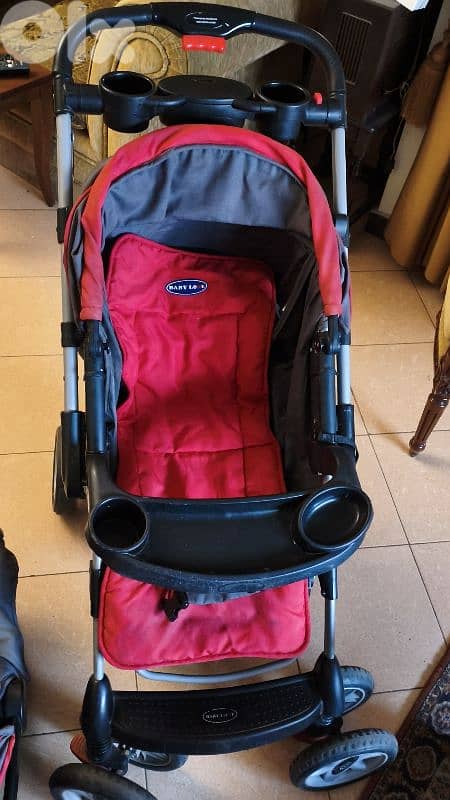 stroller with car seat 2