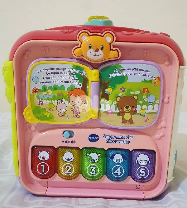 baby game Sort & Discover Activity Cube  like new 25$ beyrot ashrafiye 1