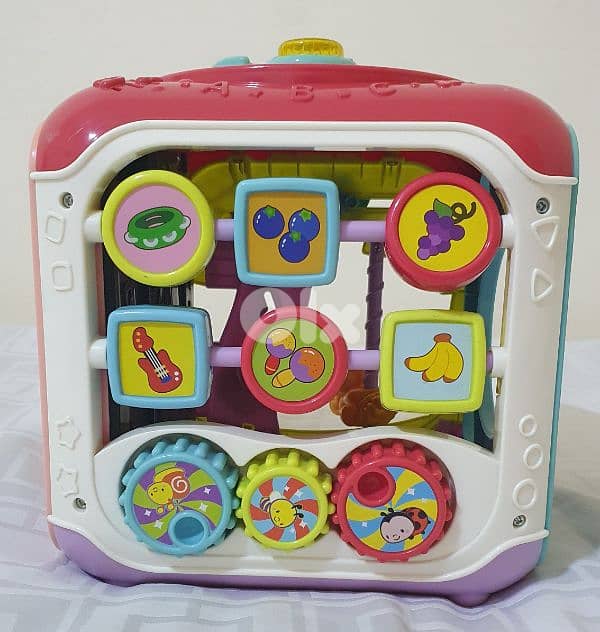 baby game Sort & Discover Activity Cube  like new 25$ beyrot ashrafiye 2