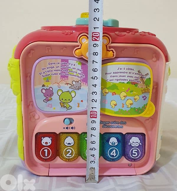 baby game Sort & Discover Activity Cube  like new 25$ beyrot ashrafiye 6