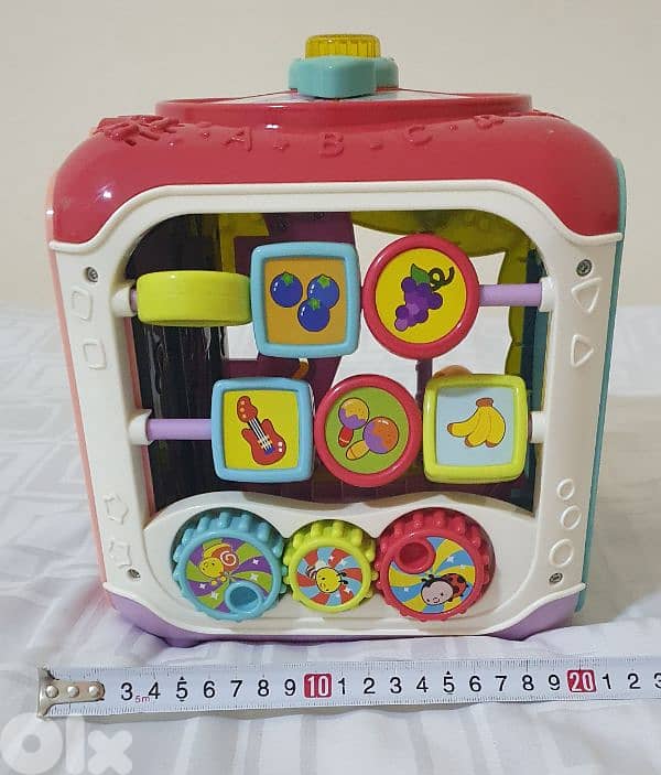 baby game Sort & Discover Activity Cube  like new 25$ beyrot ashrafiye 7