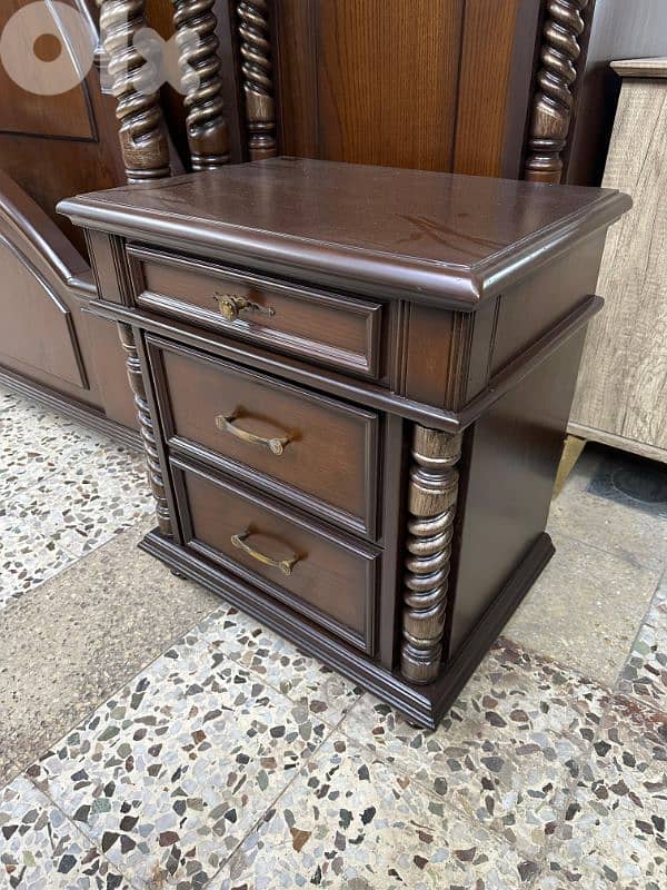 اوضة نوم ملكية خشب زان ولاتي كلا ملبسة قشر زان 9