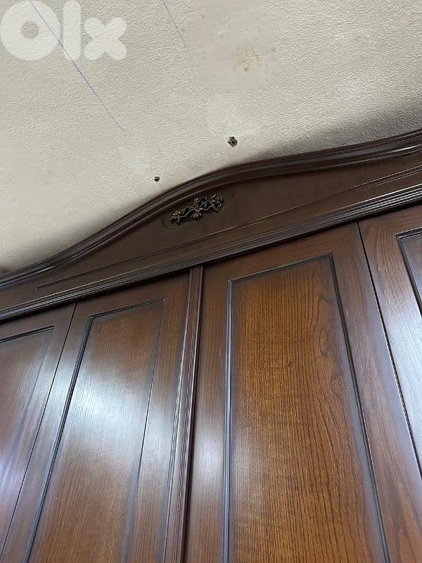 اوضة نوم ملكية خشب زان ولاتي كلا ملبسة قشر زان 17