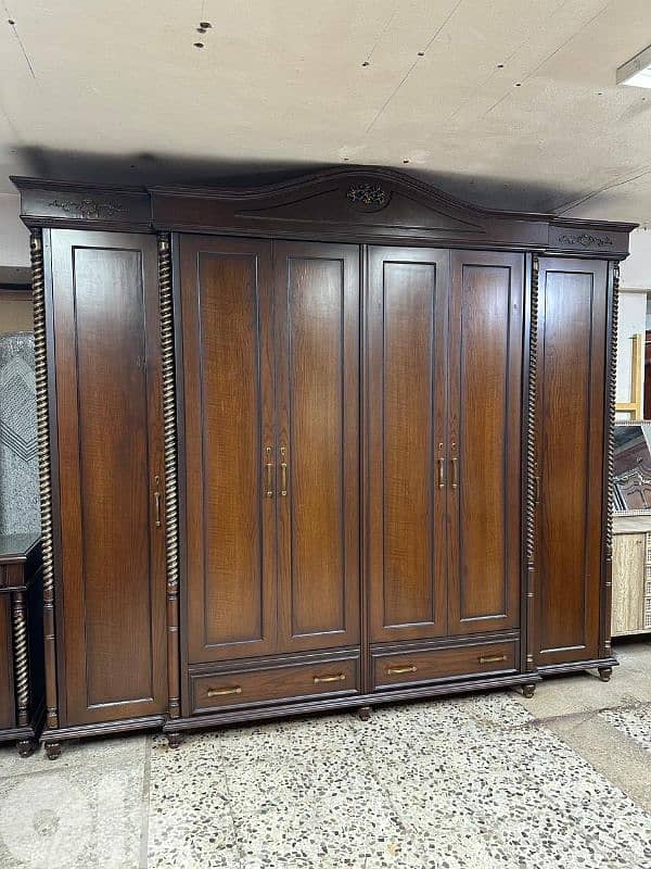 اوضة نوم ملكية خشب زان ولاتي كلا ملبسة قشر زان 19