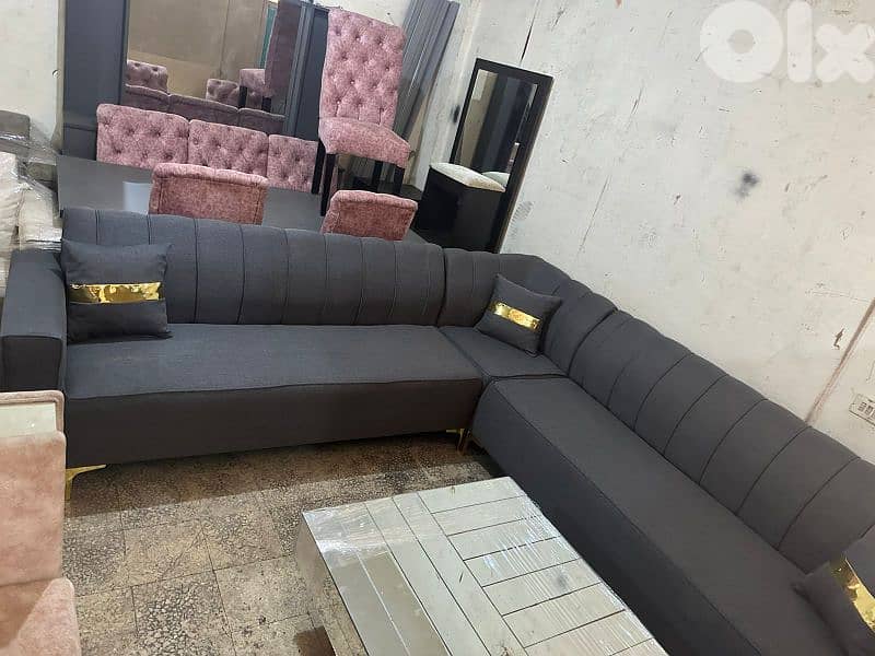 اوضة قعدة زاوية شغل توصاية جديدة اسفنج إكسترا خشب شوح 1