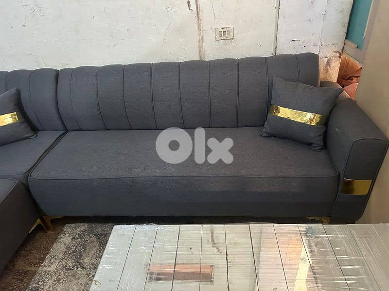 اوضة قعدة زاوية شغل توصاية جديدة اسفنج إكسترا خشب شوح 2