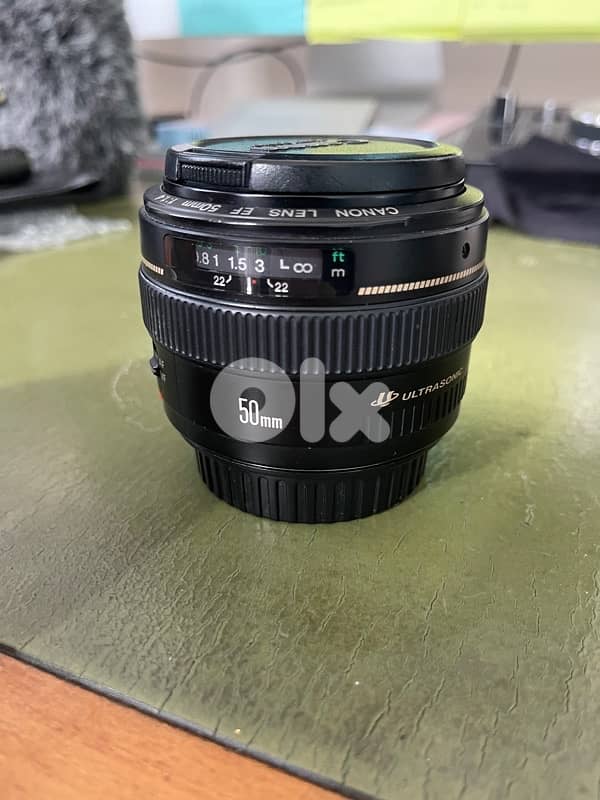 Canon 50mm 1.4 EF. Ultrasonic 3