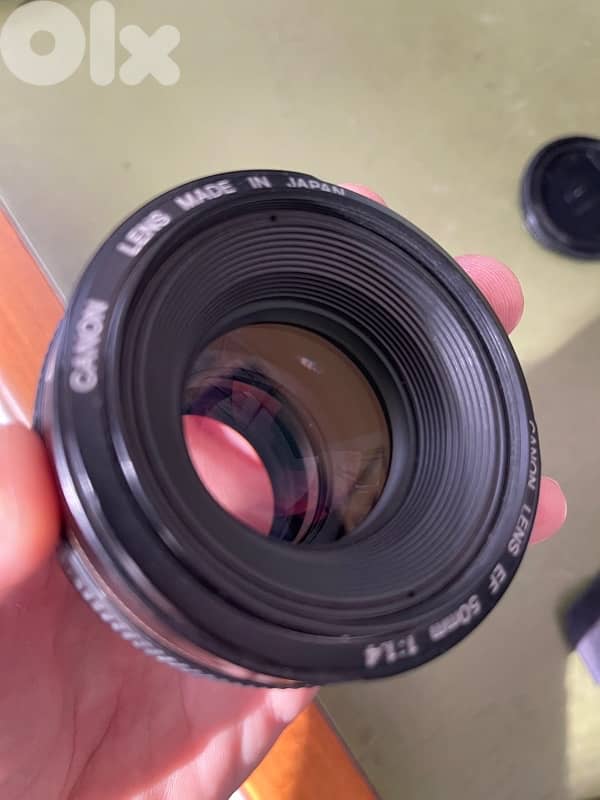 Canon 50mm 1.4 EF. Ultrasonic 5