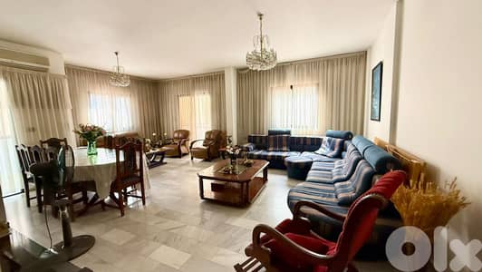 FURNISHED  APARTMENT FOR RENT IN NACCACHE PRIME,3BEDROOMS, (NACR-139)