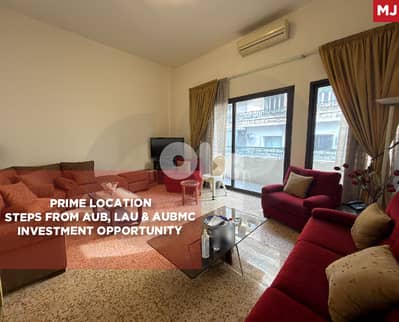 Investor Opportunity,Hamra, Walking Distance to AUB & LAU REF#MJ130672