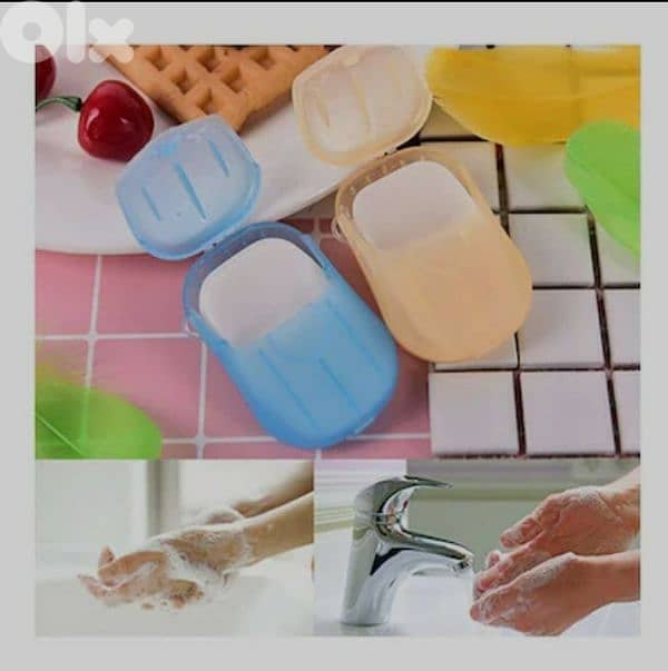 one use sheet soap 1