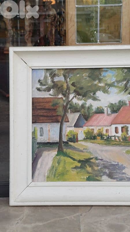 لوحة لوحة زيتي اوروبية 4