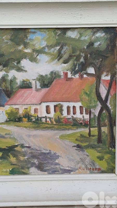 لوحة لوحة زيتي اوروبية 5