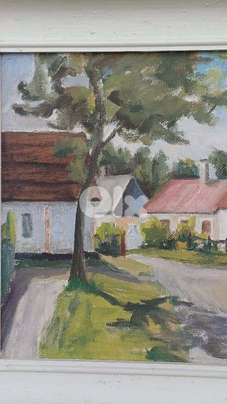 لوحة لوحة زيتي اوروبية 6