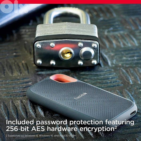 SandDisk Portable SSD 2TB SDSSDE61-2T00 3