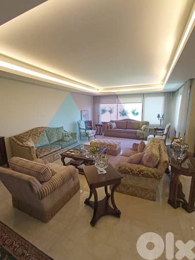 Super deluxe 260m2 apartment+view 4sale in Yarzeh- شقة للبيع في اليزره