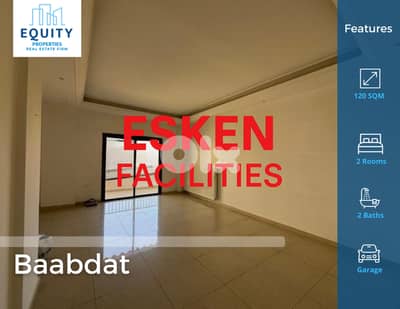 120 SQM Apartment For Sale In Baabdat شقة للبيع #JN2278142