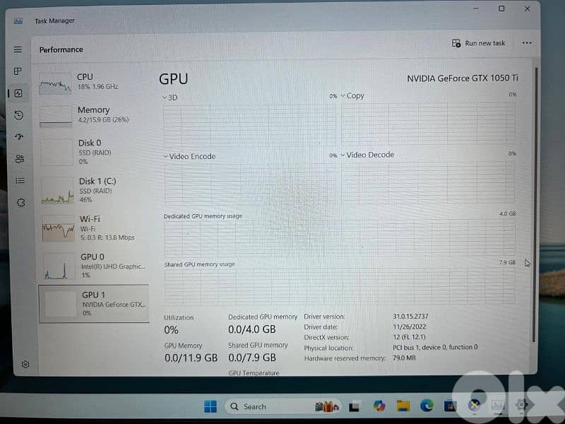 Dell G3 Gaming Laptop 5
