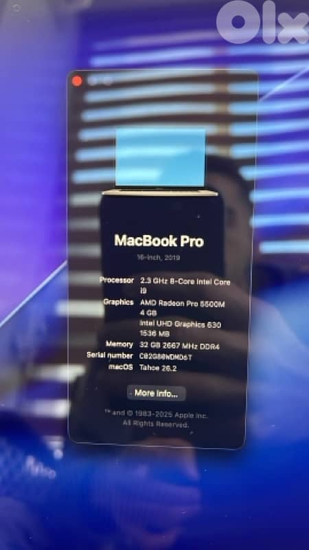 MACBOOK PRO 2019 3