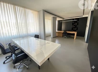 Rental Office Jal El Dib Prime Location, Semi Furnished
