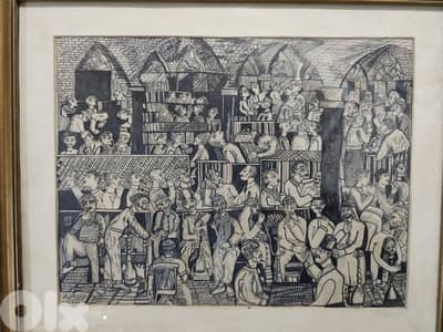 من روائع الرسام جميل ملاعب ١٩٨٧,