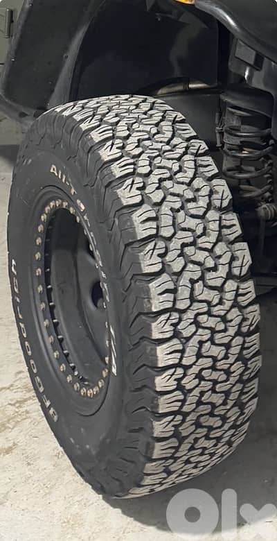 33inch dwelib w jnouta ( tyres and rims)