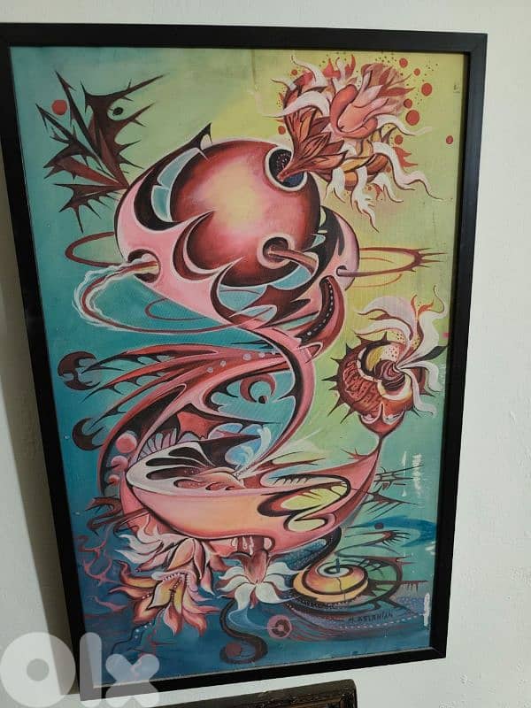 famous artist mkrtich aslanian,true wonderful piece of art 2