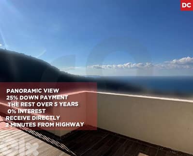 170 sqm duplex in Nahr ibrahim with a panoramic view REF#DC129495