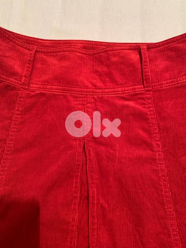 H&M red skirt 2