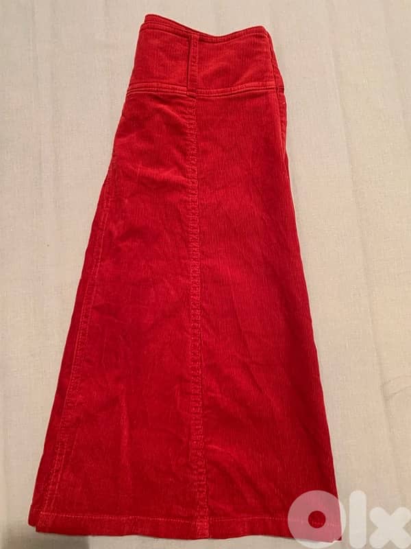 H&M red skirt 6