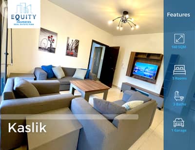 Furnished 160 SQM Apartment For Rent In Kaslik شقة للإيجار #RK159658