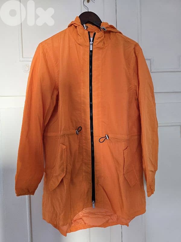 Hooded coat size M 1