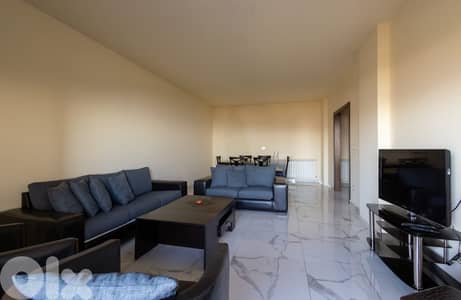 180 SQM Apartment in Bikfaya, Metn with Mountain and Sea View