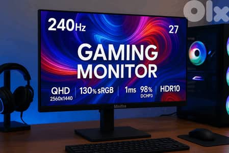 MFG27F6Q Pro 240HZ 2K 27" Gaming screen