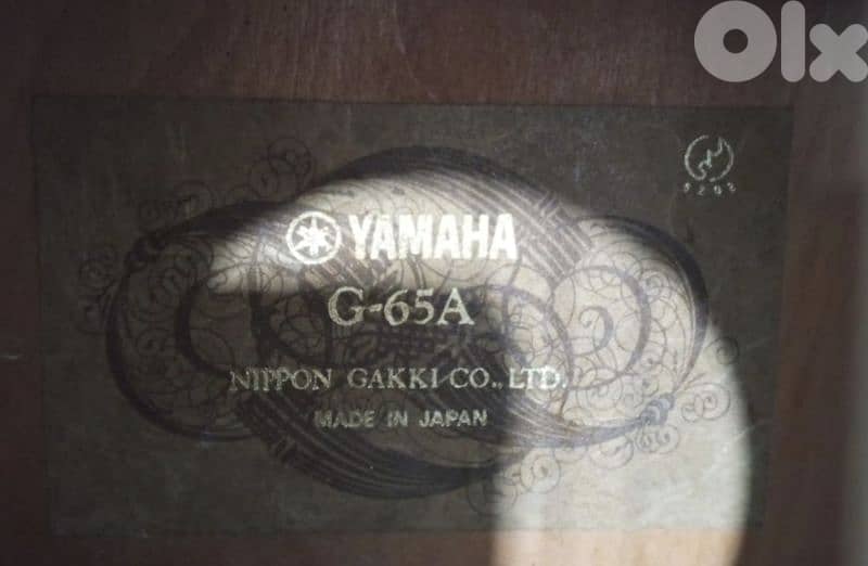 guitar yamaha Japan 5