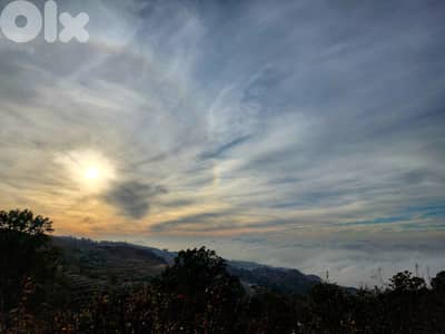 1510 SQM Orchard Land in Zaarour (with Apples, Walnuts) +  View