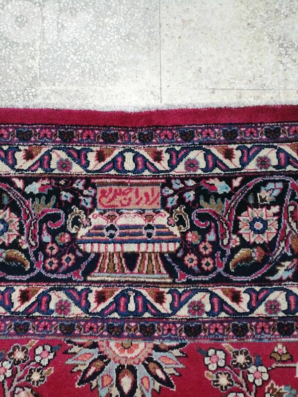 سجاد عجمي إيراني مشهد شغل يد ممضي قديم 1