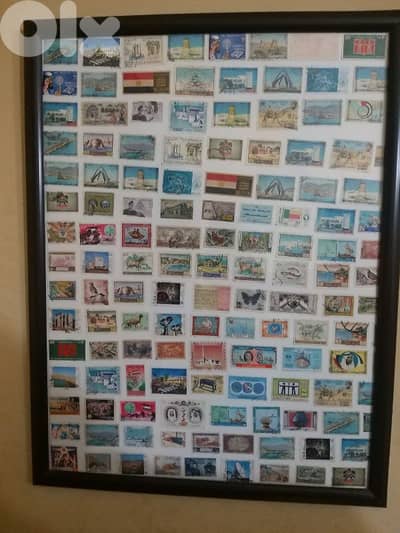 طوابع قديمة من العام ١٩٦٠ و ١٩٧٠