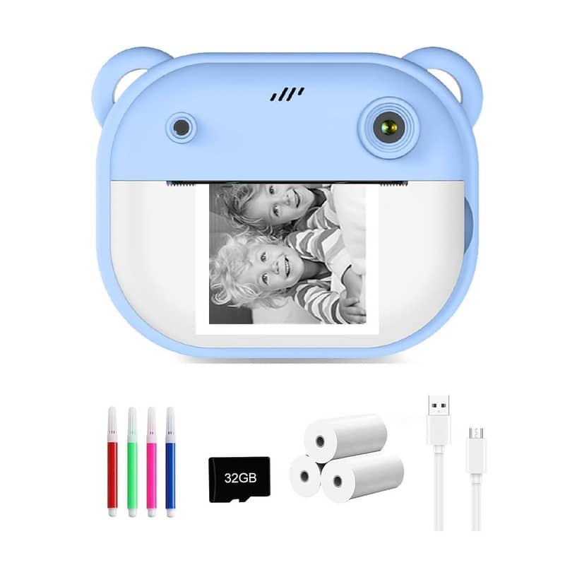 Instant Print Camera For Kids - كاميرا طباعة فورية للأطفال 1