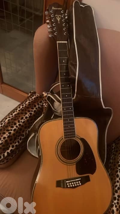ibanez 12 strings acoustic guitar